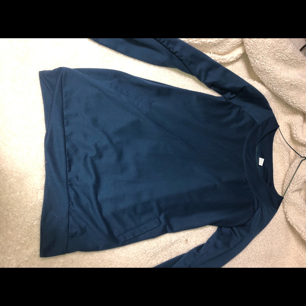 navy long shirt/ dress